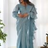 IMG_3271_de691757-2b9a-4fc7-a24b-27751bf3e49c.jpg Sky Blue Ready-to-Wear Saree with Stitched Blouse in Luxurious Jimmy Choo Fabric