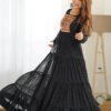 NKB-43_11.jpg Black Laheriya Print Traditional Gown