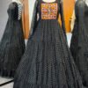 NKB-43_12.jpg Black Laheriya Print Traditional Gown