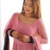 NKB-51PINK_2.jpg Elegant Pink Fox Georgette Anarkali Suit