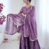 SRK-5300_4_d81c0fcb-82a4-469e-9fc2-4a6c69ca75b6.jpg Lilac Mal Chanderi Sharara Set