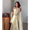 SRK-5325_4.jpg Daisy White Cosmos Anarkali Gown Set