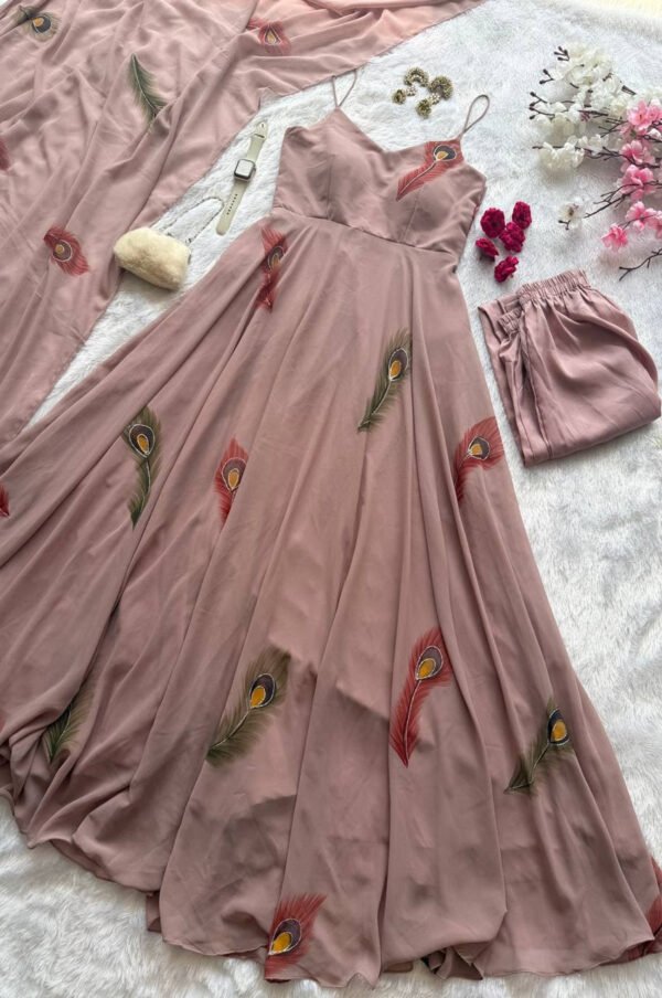 Sc-333_1.jpg Old Rose Georgette Handpainted Anarkali Suit